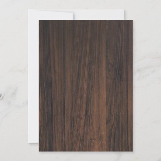 Repetitie diner Mason Jar Lights Uitnodiging (Achterkant)