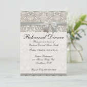 Repetitie diner  Sjabloon Uitnodiging (Staand voorkant)