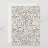 Repetitie diner  Sjabloon Uitnodiging (Achterkant)