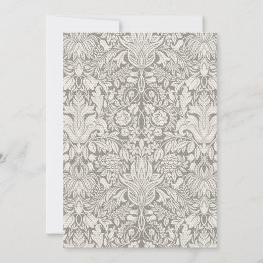 Repetitie diner  Sjabloon Uitnodiging (Achterkant)