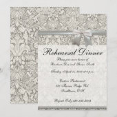 Repetitie diner  Sjabloon Uitnodiging (Voorkant / Achterkant)