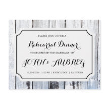 Repetitie Diner voor Rustiek Land Bruiloft