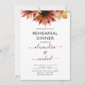 Repetitie diner Zonnebloem Bourgondië Landelijk Kaart (Voorkant)