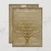 repetitie - Dinner Golden Oak - Boom Briefkaart (Voorkant / Achterkant)