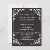   repetitie - Dinner Poem nodigt uit Kaart (Achterkant)