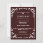   repetitie - Dinner Poem nodigt uit Kaart (Achterkant)