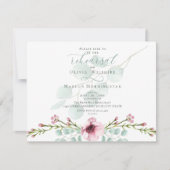 repetitie | Frisse lente bloemen en bladeren Kaart (Voorkant)