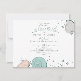 repetitie | Hedendaagse Seashells koraal en Blauwg Kaart