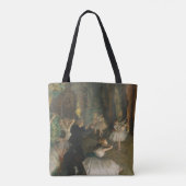 repetitie met balletpodium | Edgar Degas Impressio Tote Bag (Achterkant)