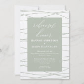 repetitie met moderne, eenvoudige, droge stof in v kaart (Voorkant)