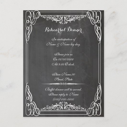 repetitie, ontvangst en rijrichting briefkaart (Voorkant)