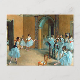 repetitie op de Foyer of the Opera La Rue Briefkaart