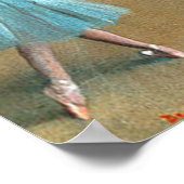 repetitie op de Foyer of the Opera La Rue Poster (Hoek)