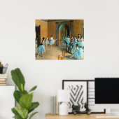 repetitie op de Foyer of the Opera La Rue Poster (Thuiskantoor)