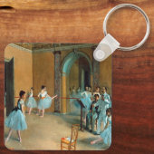 repetitie op de Foyer of the Opera La Rue Sleutelhanger (Achterkant)