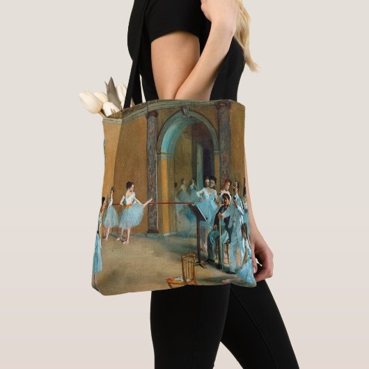 repetitie op de Foyer of the Opera La Rue Tote Bag (Dichtbij)