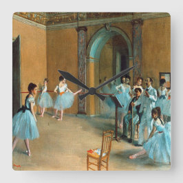 repetitie op de Foyer of the Opera La Rue Vierkante Klok