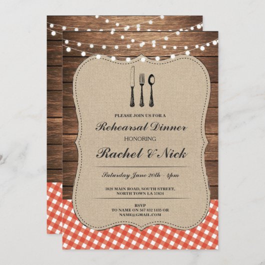 repetitie Rustige Ronde Ronde Ronde Innodiging Kaart (Voorkant / Achterkant)