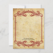  repetitie van Bourgogne Kaart (Achterkant)