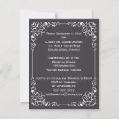   repetitie van chalk - dunninggedicht kaart (Achterkant)