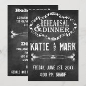 repetitie van Chalk Kaart (Voorkant / Achterkant)