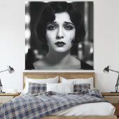 Repetitie van het lijden, jaren 1920 door Natasha Canvas Afdruk (Insitu (Slaapkamer))