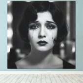 Repetitie van het lijden, jaren 1920 door Natasha Canvas Afdruk (Insitu (Houten vloer))