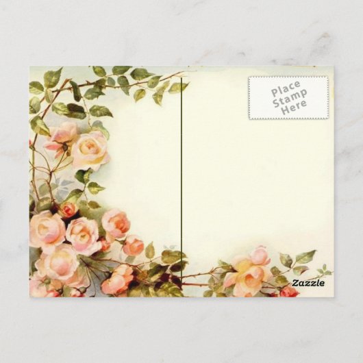 repetitiediner briefkaart (Achterkant)