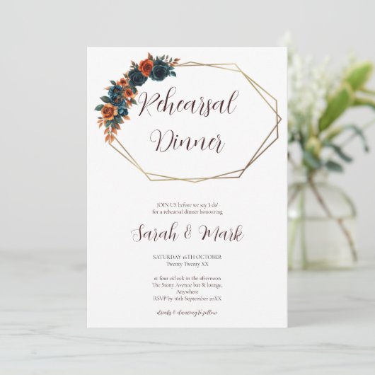 Repetitiediner Nodig Sjabloon uit Kaart (Staand voorkant)