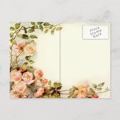 repetitiediner uitnodiging briefkaart (Achterkant)