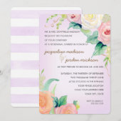 repetitief binnenste eenvoudige moderne Waterverf Kaart (Voorkant / Achterkant)