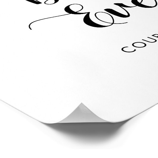 repetitief diner Beste dag ooit teken Poster (Hoek)