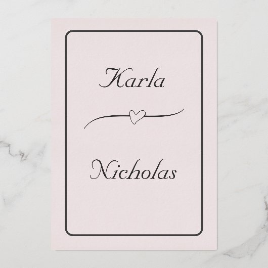 repetitief diner, Floral Toast, Elegant White Folie Uitnodiging (Achterkant)