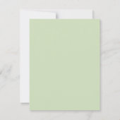 repetitief | Modern Springtime Eucalyptus Kaart (Achterkant)