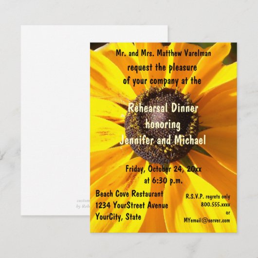 repetitief ventiel kaart (Voorkant / Achterkant)