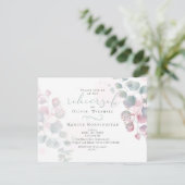 repetitief | Waterverf Eucalyptusolie Kaart (Staand voorkant)