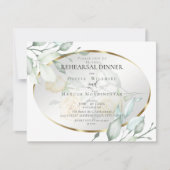 repetitief | Waterverf Ivory Yellow Blush Rozen Kaart (Voorkant)