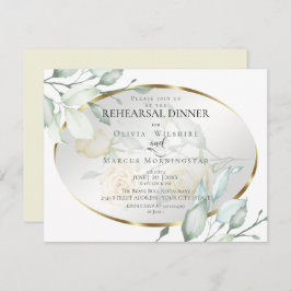 repetitief | Waterverf Ivory Yellow Blush Rozen Kaart