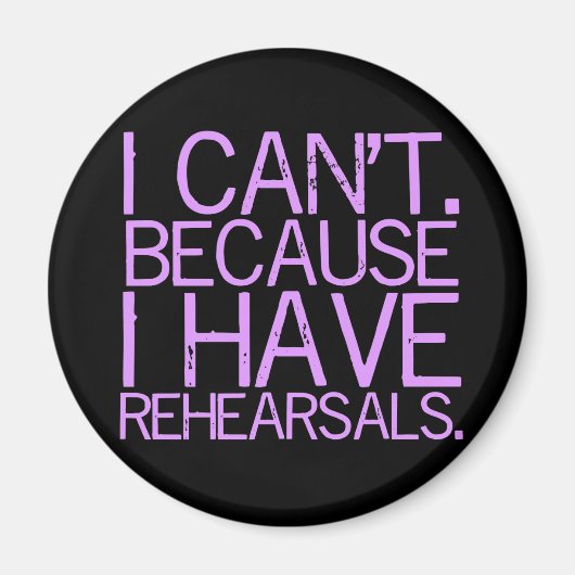 Repetities (lavendel) Magneet (Voorkant)