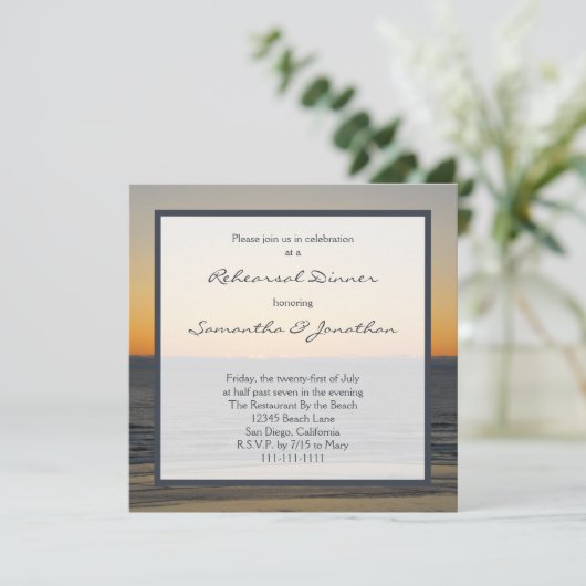 repetitieve binnenuitnodigingen kaart (Staand voorkant)