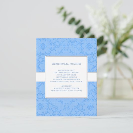 repetitieve binnenuitnodigingen kaart (Staand voorkant)