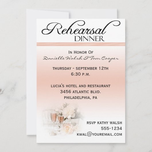 repetitieve binnenuitnodigingen kaart (Voorkant)