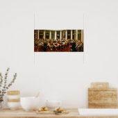 Repin - Ceremonie bij de opening van de Staatsraad Poster (Keuken)