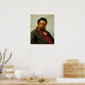 Repin - Composer MP Mussorgsky Poster (Keuken)