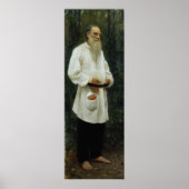 Repin - Leo Tolstoy Barefoot Poster (Voorkant)