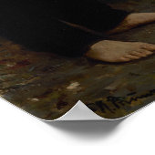 Repin - Leo Tolstoy Barvoets Poster (Hoek)