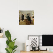 Repin - Onverwachte Bezoekers Poster (Thuiskantoor)