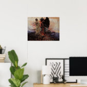 Repin - volg me satan 1895 poster (Thuiskantoor)