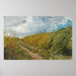 Repin - Weg door smalle doorgang Poster