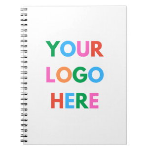 Replace Logo With Your Own   Modern Personalized  Notitieboek